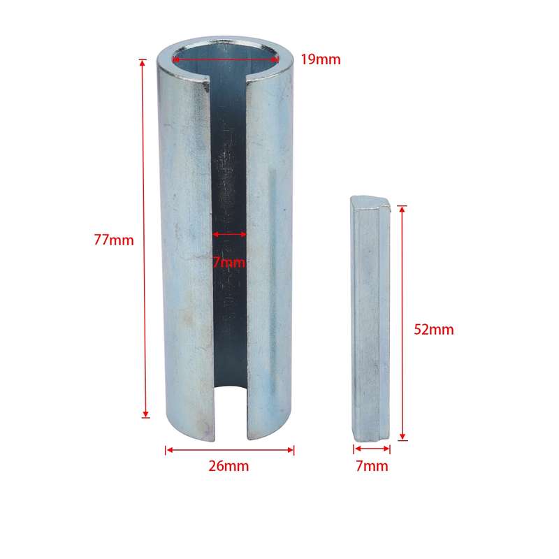 A5169 3/4~1 inch Car Engine Pulley Crankshaft Sleeve Adapter