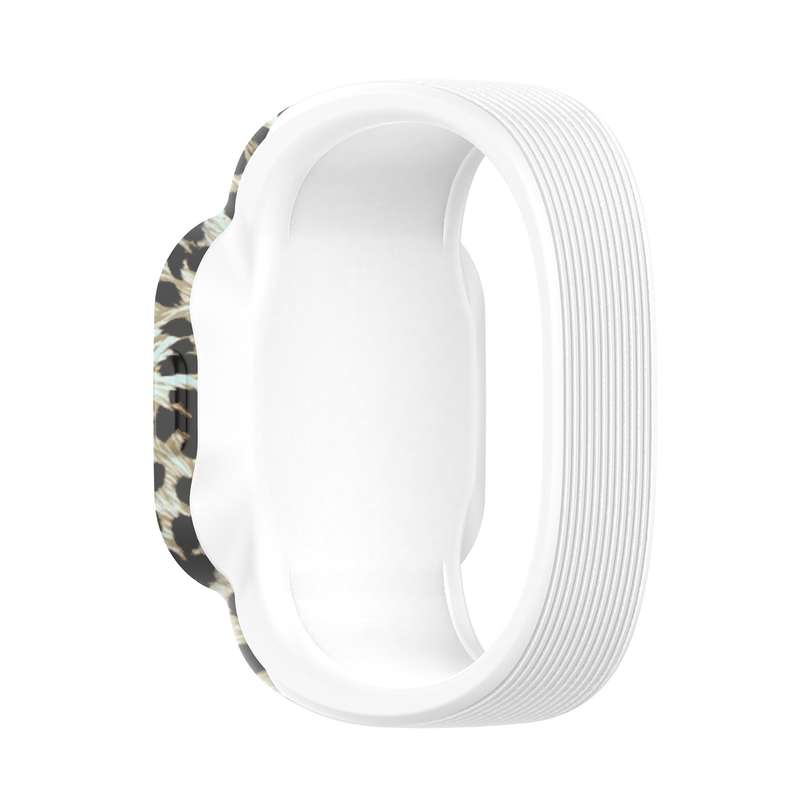 For Garmin Vivofit JR3 No Buckle Silicone Printing Watch Band, Size:S(Facial Makeup)