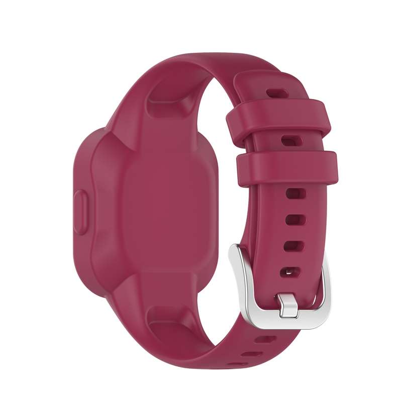 For Garmin Vivofit JR3 Silicone Pure Color Watch Band(Blue Grey)