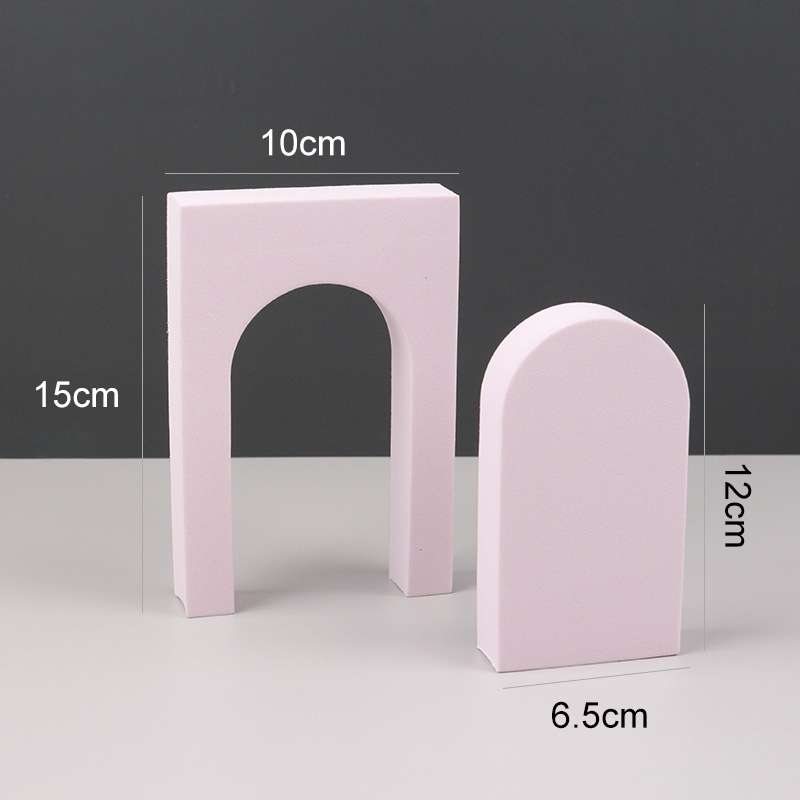 Cuboid Door Combo Kits Geometric Cube Solid Color Photography Photo Background Table Shooting Foam P