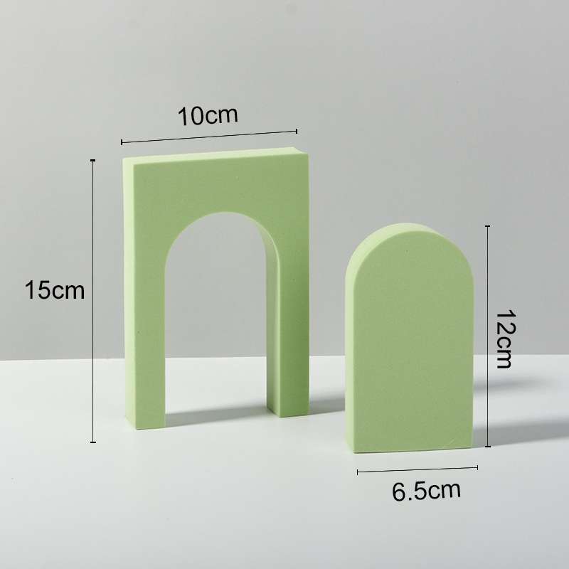 Cuboid Door Combo Kits Geometric Cube Solid Color Photography Photo Background Table Shooting Foam P