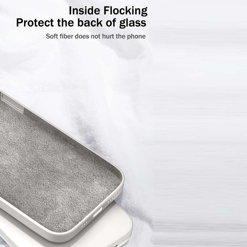 For Samsung Galaxy S21 5G Solid Color Imitation Liquid Silicone Straight Edge Dropproof Full Coverag