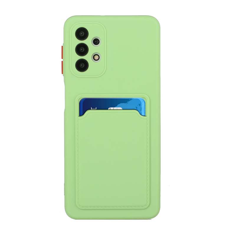 For Samsung Galaxy A72 5G / 4G Card Slot Design Shockproof TPU Protective Case(Pink)