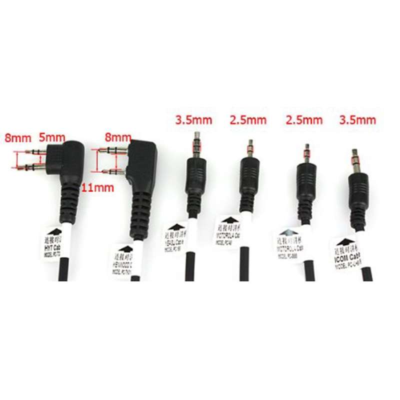 RETEVIS C9001 2 Pin Handheld PTT Speaker Microphone