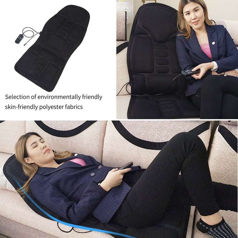 7 Massage Heads 8 Modes Car / Household Multifunctional Whole Body Cervical Massage Seat Cushion, Pl