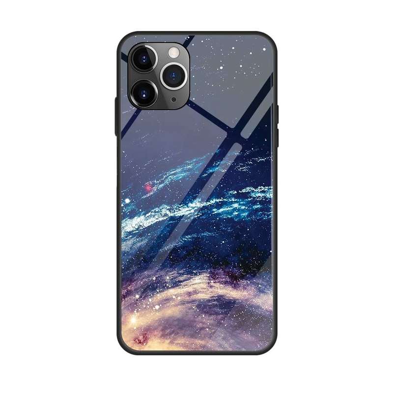 Glitter Powder Shockproof TPU Protective Case for iPhone 11(Blue)