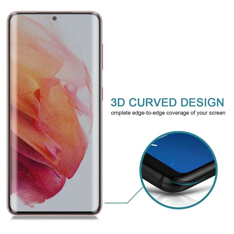 For Samsung Galaxy Note20 Ultra 0.3mm 9H Surface Hardness 3D Curved Surface Privacy Glass Film