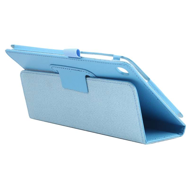 For Samsung Galaxy Tab A7 Lite T220 / T225 Litchi Texture Solid Color Horizontal Flip Leather Case w