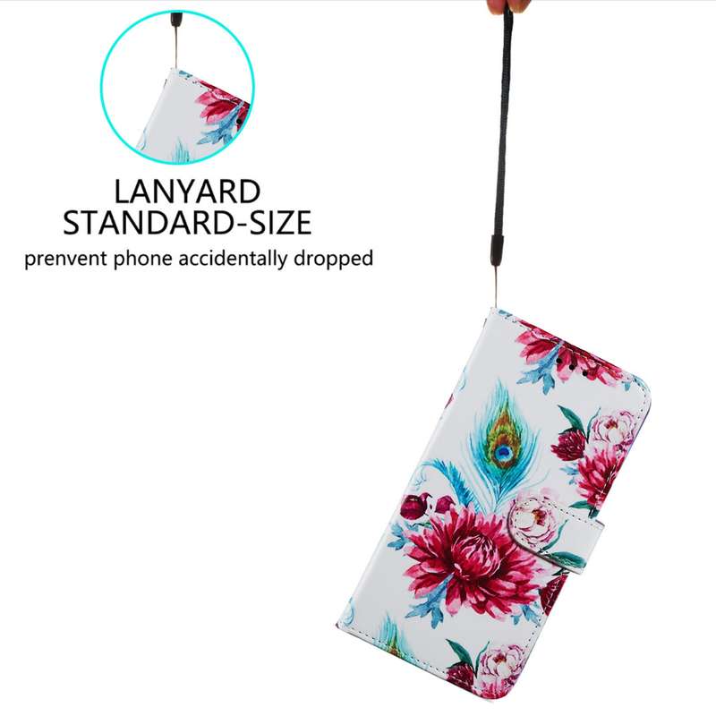For Samsung Galaxy A32 4G Painted Pattern Horizontal Flip Leather Case with Holder & Card Slots & Ph