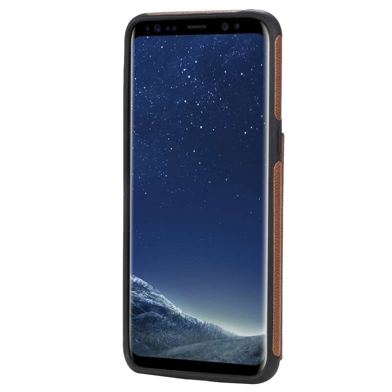 For Galaxy S8 Solid Color Double Buckle Zipper Shockproof Protective Case(Rose Gold)