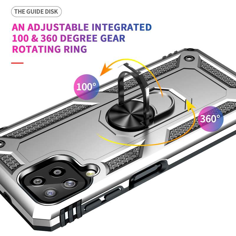 For OPPO A93 Shockproof Scratchproof TPU + Acrylic Protective Case(Black)