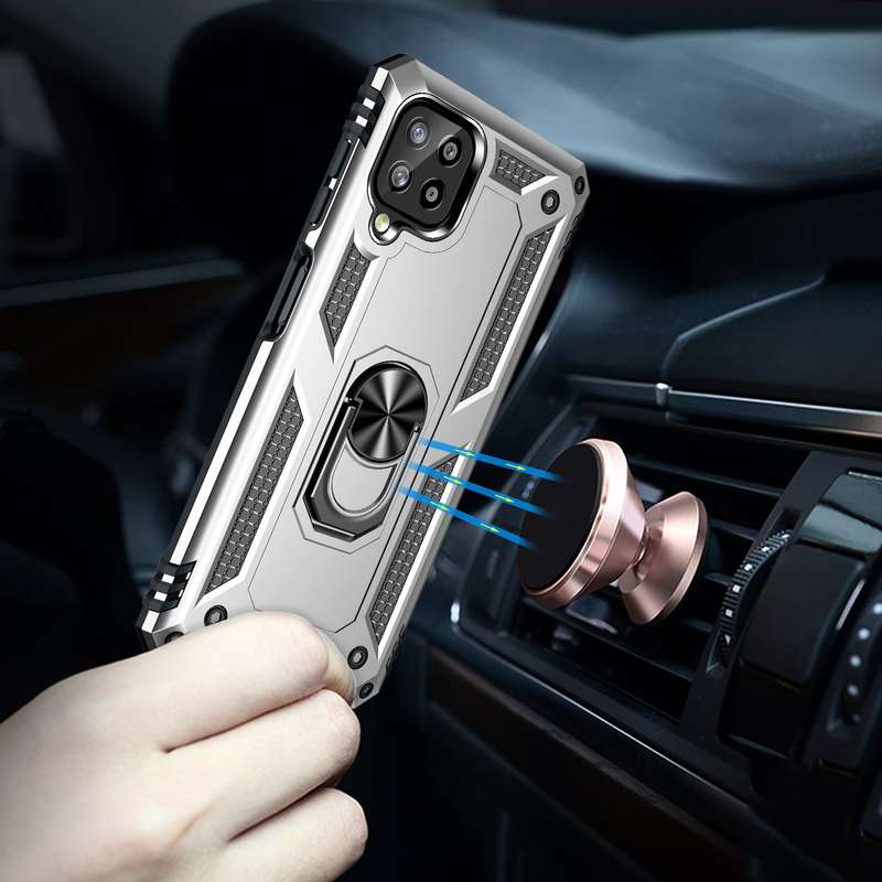 For OPPO A93 Shockproof Scratchproof TPU + Acrylic Protective Case(Black)