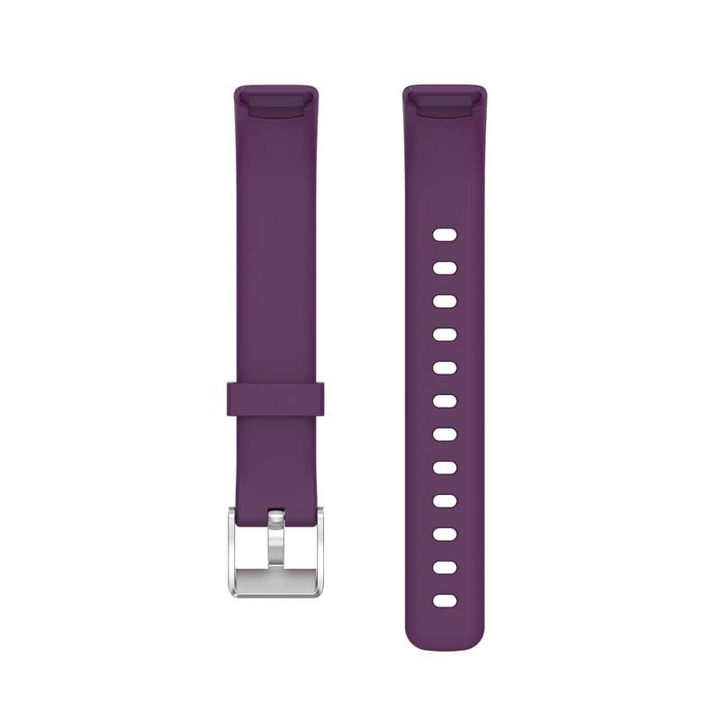 For Fitbit Luxe Silicone Watch Band, Size:S(Pink)