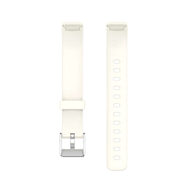 For Fitbit Luxe Silicone Watch Band, Size:S(Pink)