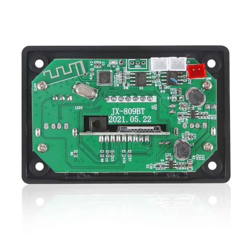 JX-809BT Car 12V Audio MP3 Player Decoder Board FM Radio USB, with Bluetooth / Remote Control / Reco