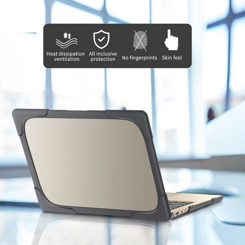 For Microsoft Surface Laptop 3 / 4 13.5 inch 1868 / 1951 Steel TPU + PC Two-color Anti-fall Laptop P