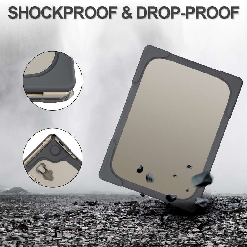 For Microsoft Surface Laptop 3 / 4 13.5 inch 1868 / 1951 Steel TPU + PC Two-color Anti-fall Laptop P