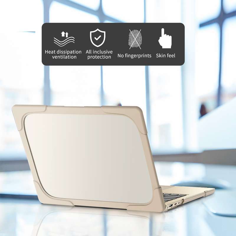For Microsoft Surface Laptop 3 / 4 13.5 inch 1868 / 1951 Steel TPU + PC Two-color Anti-fall Laptop P