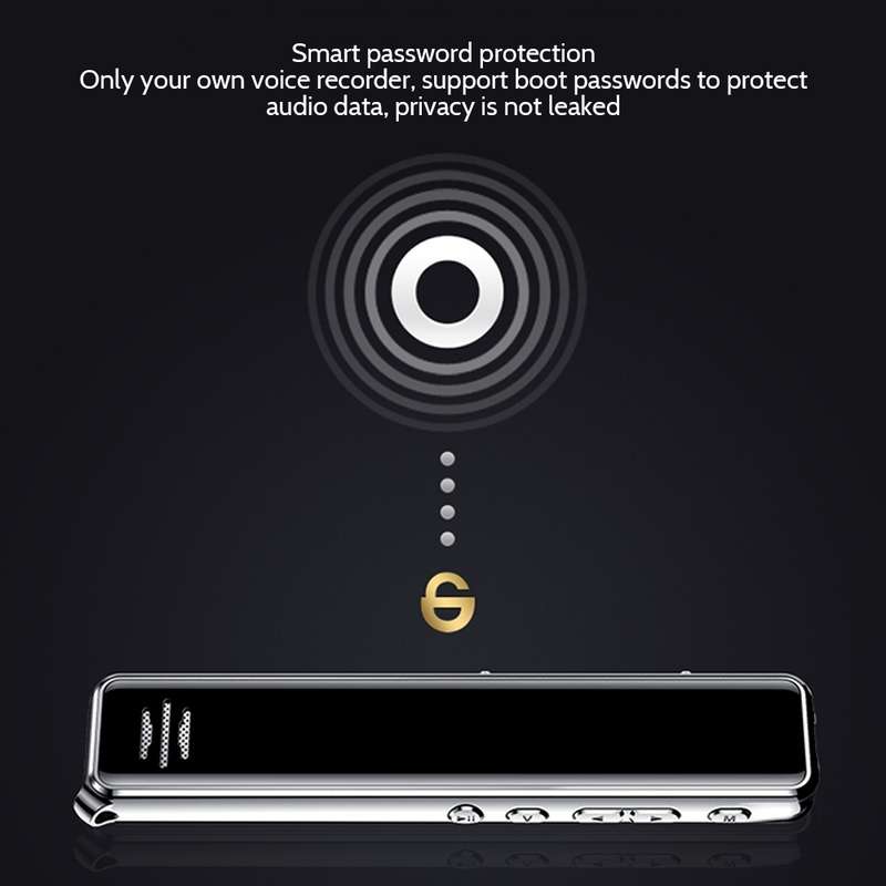 Q22 Multifunctional HD Noise Reduction Conference Recording Pen, Capacity:8GB(Black)