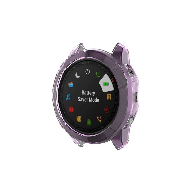 For Garmin Fenix 6 22mm Smart Watch Quick Release Silicon Watch Band(Black)