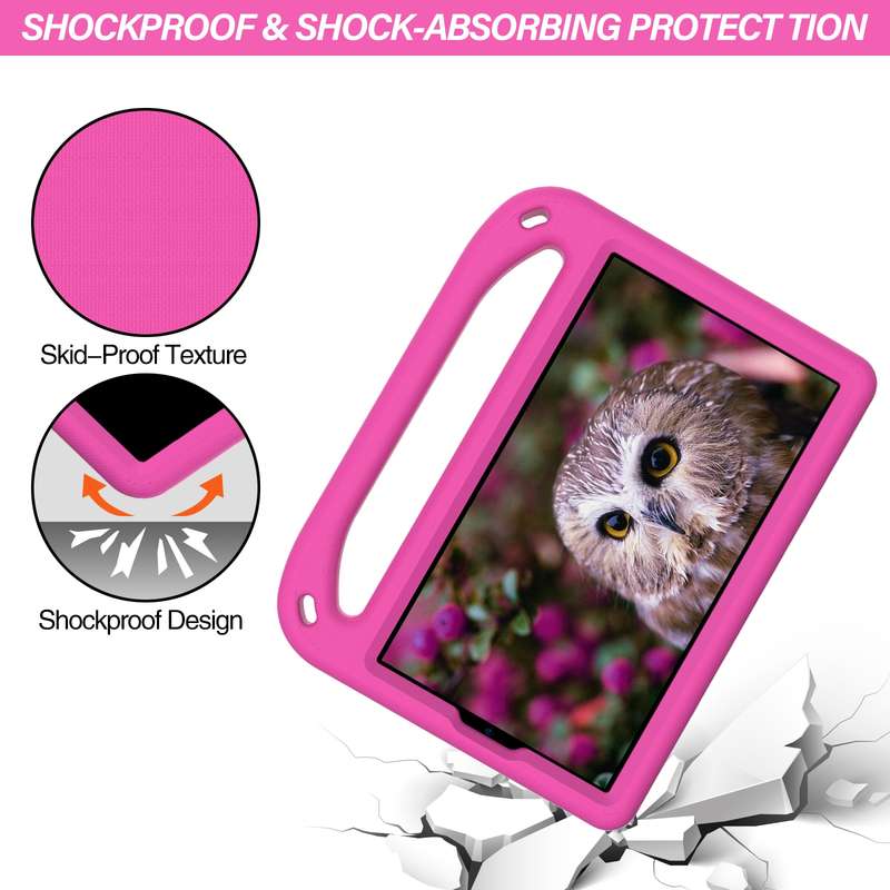 For Samsung Galaxy Tab A7 Lite 8.7 SM-T220 / SM-T225 Handle Portable EVA Shockproof Anti Falling Pro