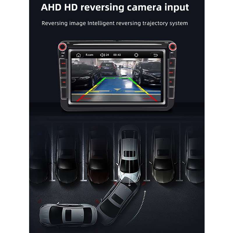 9083 For Volkswagen 8 inch IPS Screen Car MP5 Audio Player, Support Bluetooth Hand-free Calling / FM