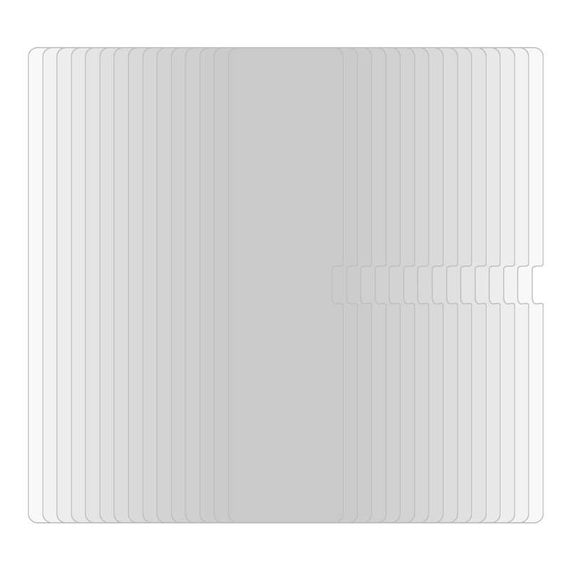 For Blackview Tab 9 4G 50 PCS 0.26mm 9H 2.5D Tempered Glass Film