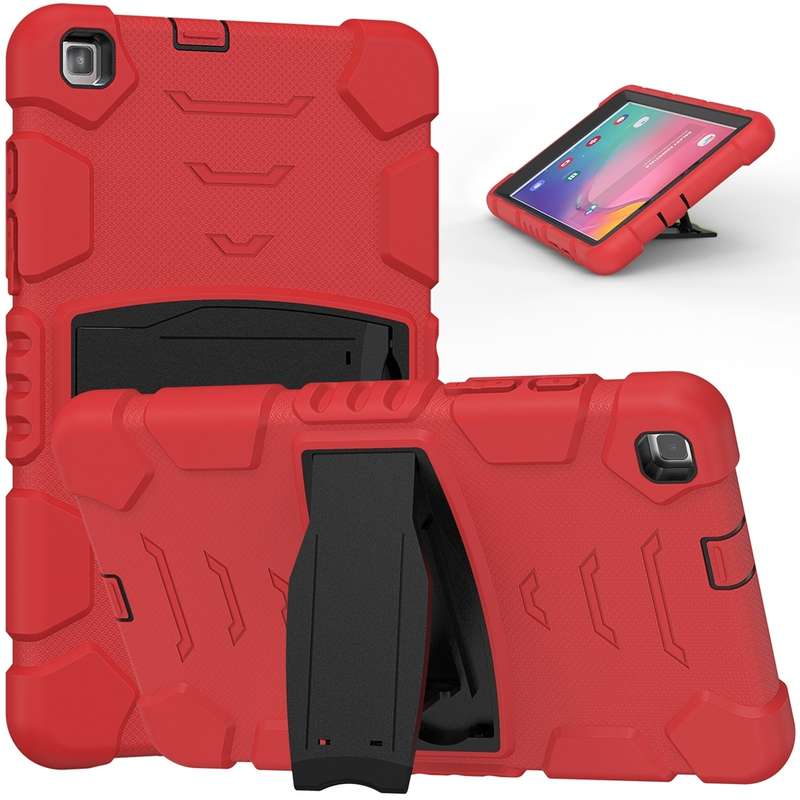 For Samsung Galaxy S22 5G Shockproof Armor Phone Case with Card Slot(Rose Gold)