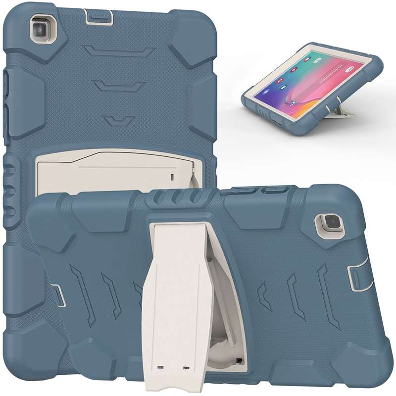For Samsung Galaxy S22 5G Shockproof Armor Phone Case with Card Slot(Rose Gold)