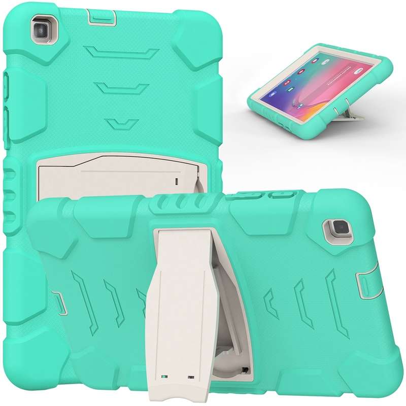 For Samsung Galaxy S22 5G Shockproof Armor Phone Case with Card Slot(Rose Gold)
