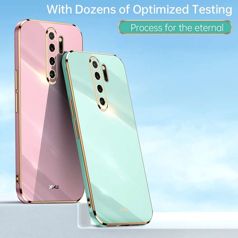 For Xiaomi Mi 8 XINLI Straight Edge 6D Electroplate TPU Phone Case(Black)