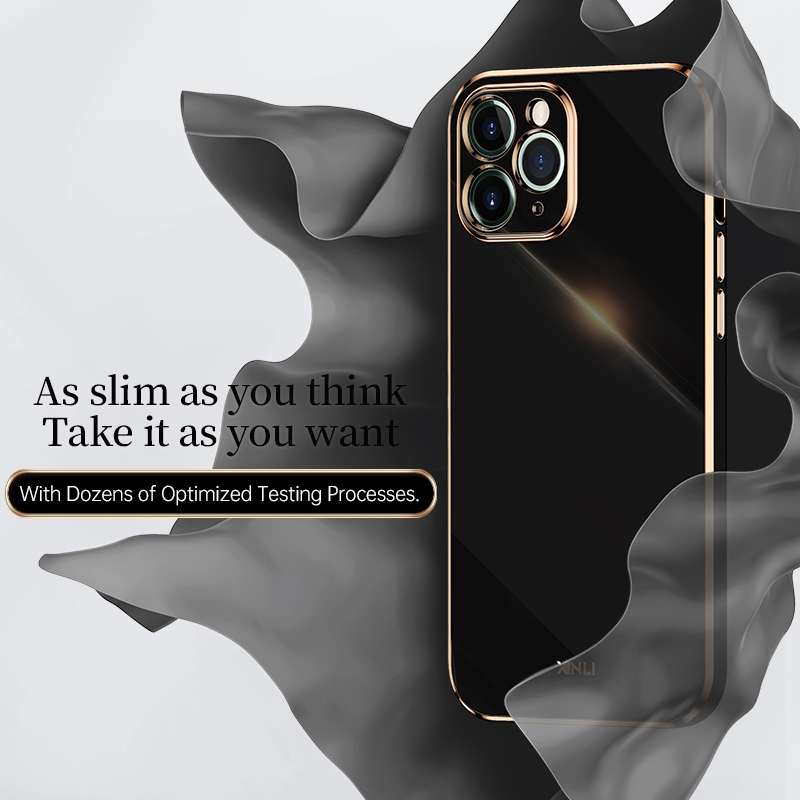 For iPhone 11 Pro XINLI Straight Edge 6D Electroplate TPU Phone Case (Cherry Purple)