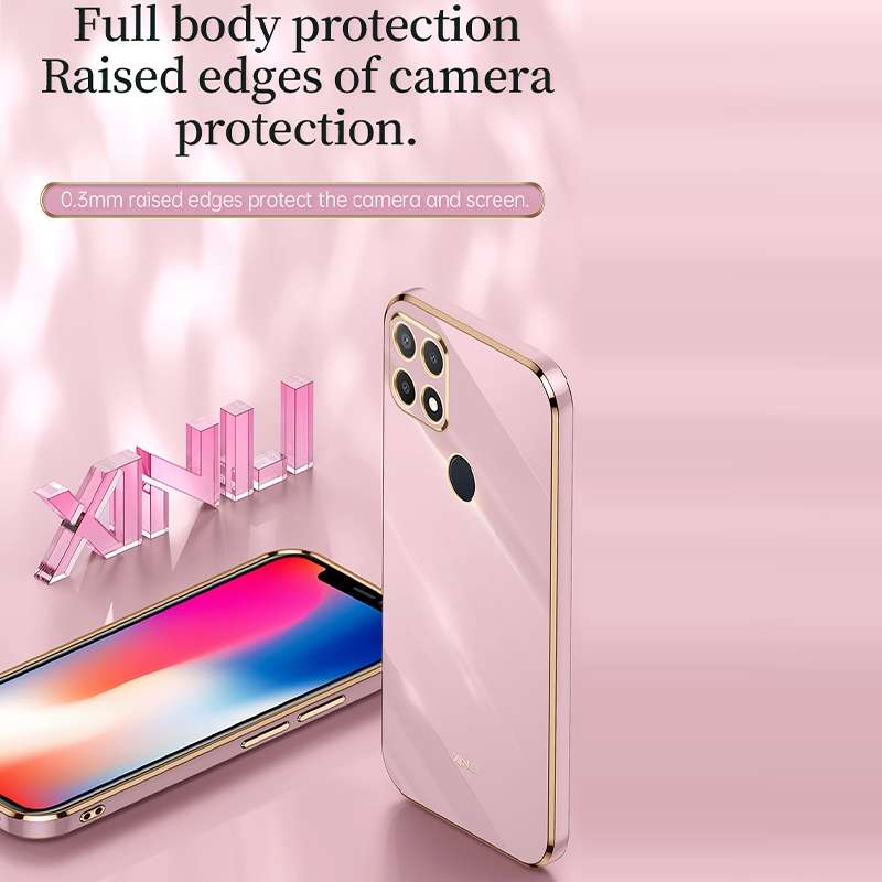 For OPPO Find X3 Pro XINLI Straight Edge 6D Electroplate TPU Phone Case(Mint Green)