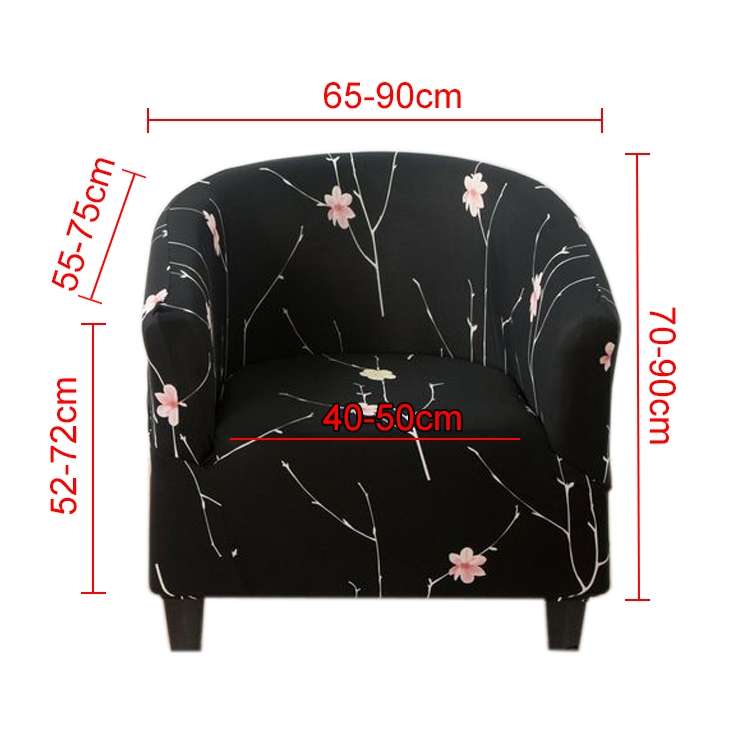 Elastic All-inclusive Single Semicircle Printed Sofa Cover(At A Loss)