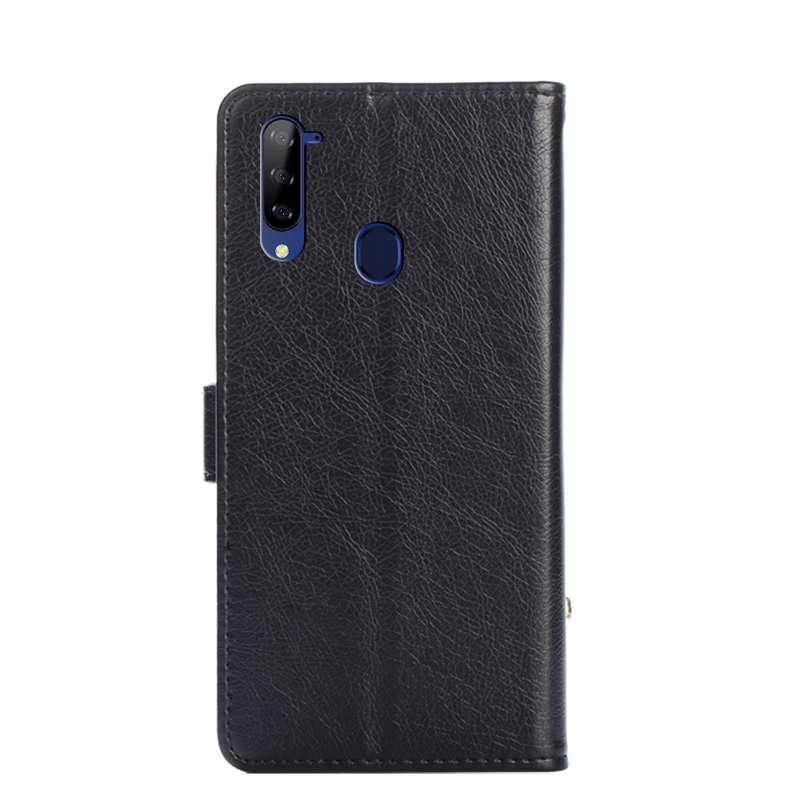 For ZTE Libero 5G Zipper Bag PU + TPU Horizontal Flip Leather Case with Holder & Card Slot & Wallet