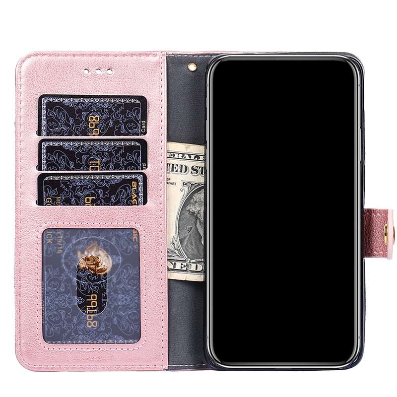 For ZTE Libero 5G Zipper Bag PU + TPU Horizontal Flip Leather Case with Holder & Card Slot & Wallet