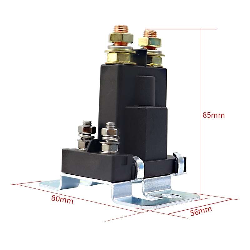500A Motor Preheating Isolator Switching Power Supply Start Relay, Style:12V Start Type