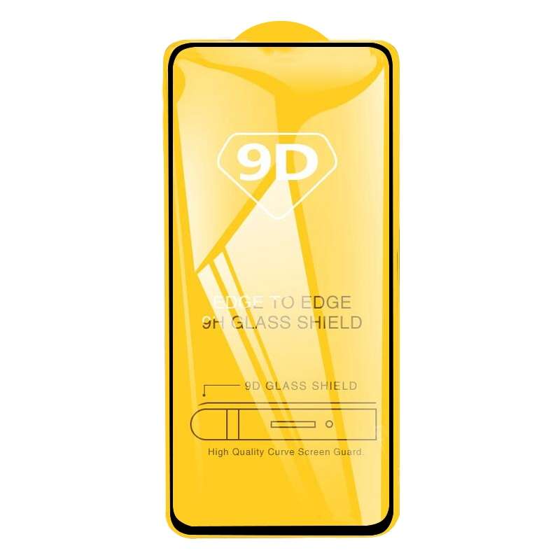 For Xiaomi Poco X3 GT / Poco X3 Pro 9D Full Glue Full Screen Tempered Glass Film