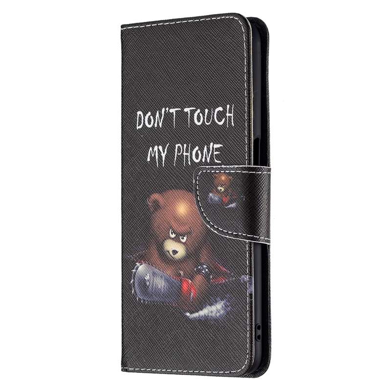 For OPPO A54 4G / A55 5G Colored Drawing Pattern Horizontal Flip Leather Case with Holder & Card Slo