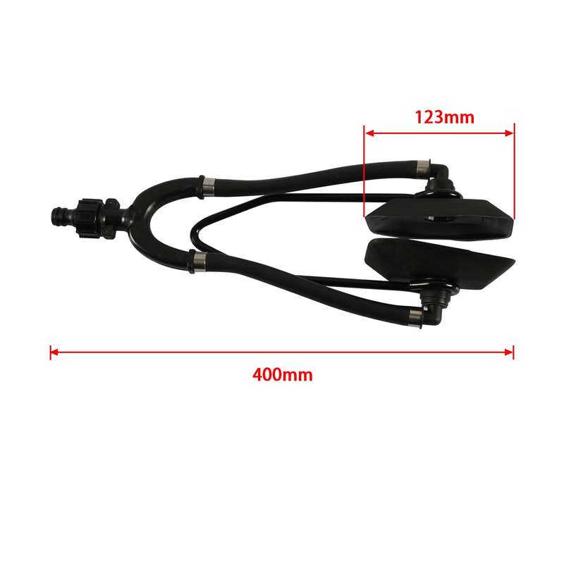 A6405 Marine Double-tube Reinforced Square-head Motor Cleaner