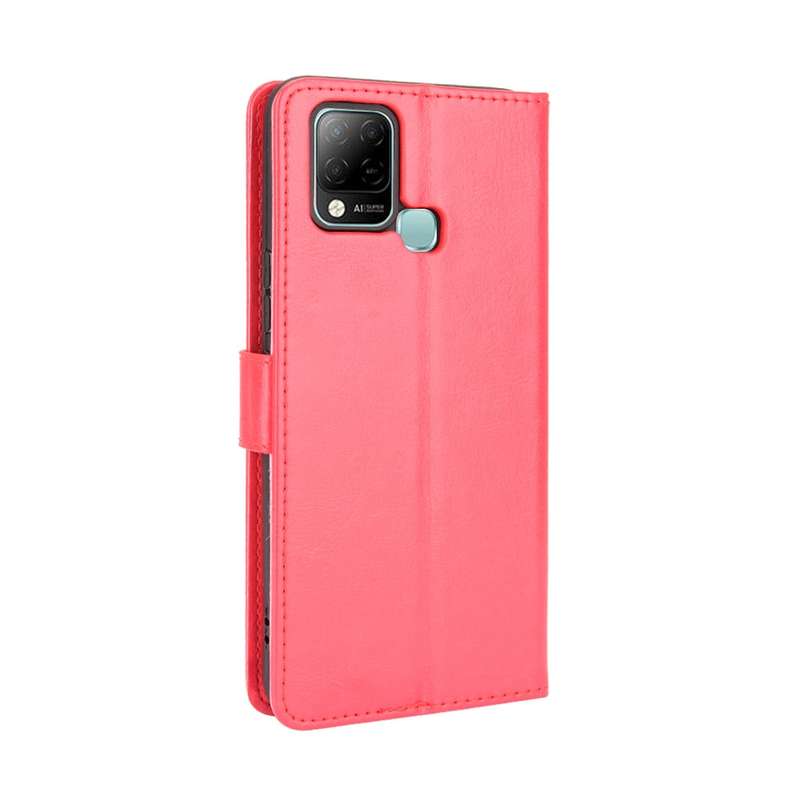 For Infinix Hot 10s X689 Crazy Horse Texture Horizontal Flip Leather Case with Holder & Card Slots &