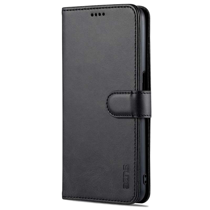 For OPPO A16 AZNS Skin Feel Calf Texture Horizontal Flip Leather Case with Card Slots & Holder & Wal
