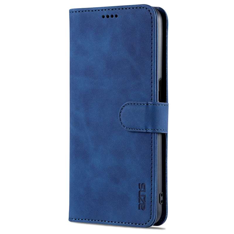 For OPPO A16 AZNS Skin Feel Calf Texture Horizontal Flip Leather Case with Card Slots & Holder & Wal