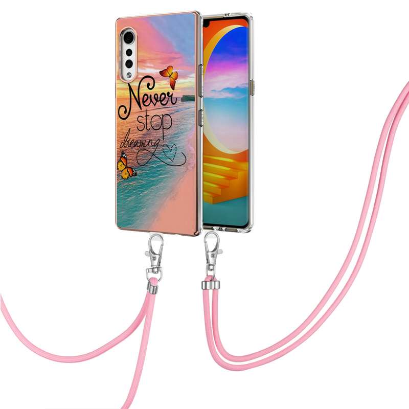 For Samsung Galaxy S21 FE 5G Electroplating Splicing Marble Flower Pattern TPU Shockproof Case with