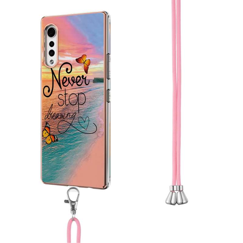 For Samsung Galaxy S21 FE 5G Electroplating Splicing Marble Flower Pattern TPU Shockproof Case with
