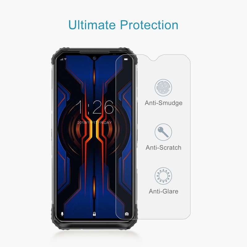 For Ulefone Note 10 10 PCS 0.26mm 9H 2.5D Tempered Glass Film