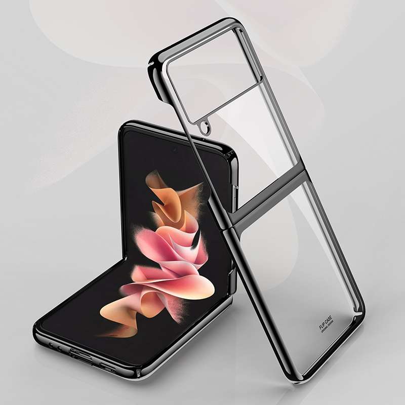 For Samsung Galaxy Z Flip3 5G Symphony Plating PC Shockproof Protective Case(Green)