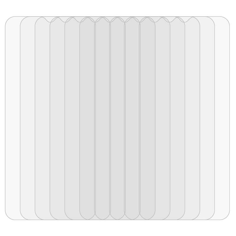 For Lenovo K13 Note 50 PCS 0.26mm 9H 2.5D Tempered Glass Film