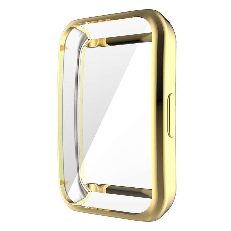 For Huawei Band 6 / 6 Pro / Honor Band 6 Full Coverage TPU Electroplating Protective Case Cover(Gold