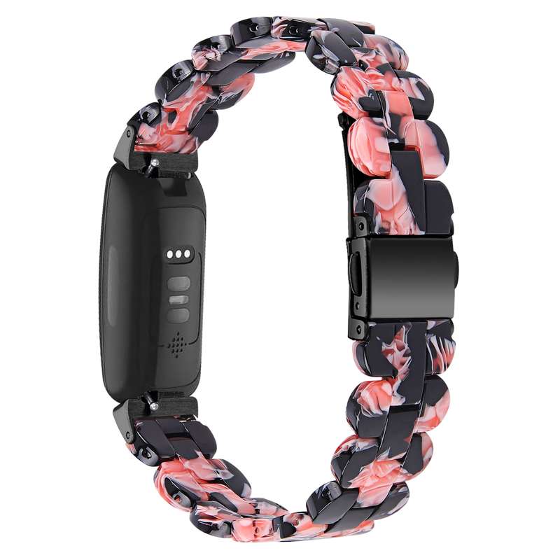 For Fitbit Inspire 2 / Inspire Oval Resin Watch Band(Pearl White)